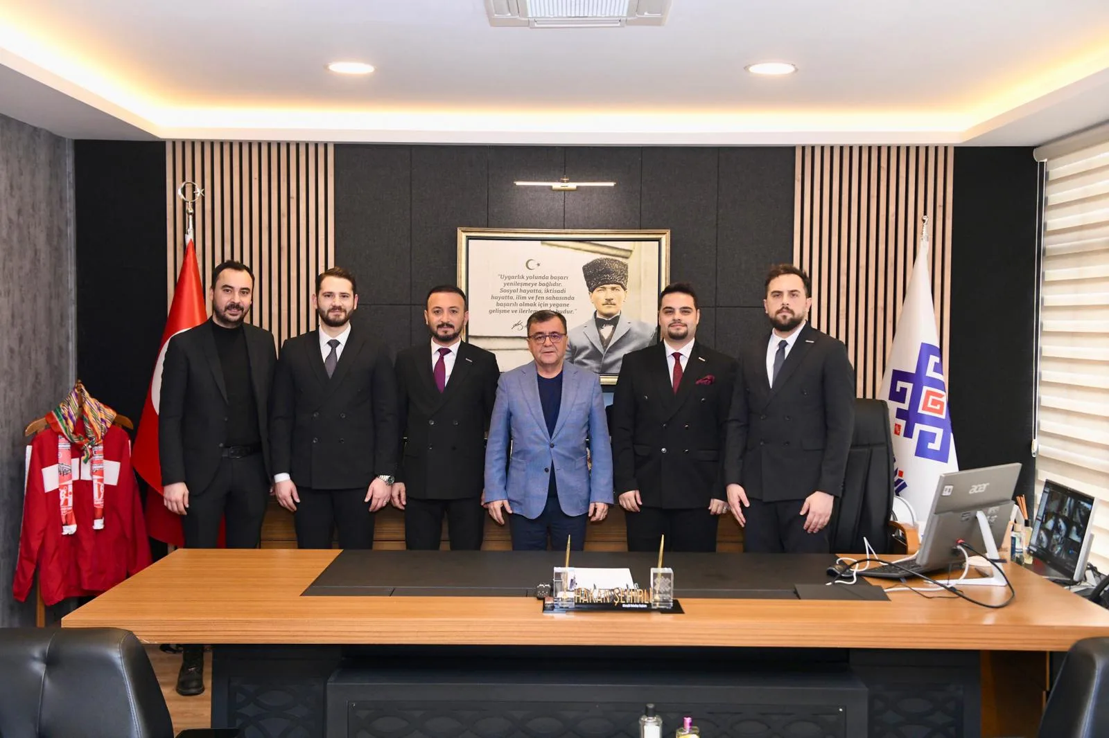 BAYSİD HEYETİNDEN SAYIN HAKAN ŞEHİRLİ'YE ZİYARET