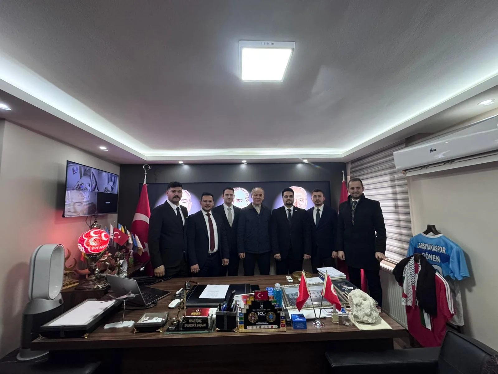 BALIKESİR MHP İL BAŞKANLIĞI ZİYARETİ