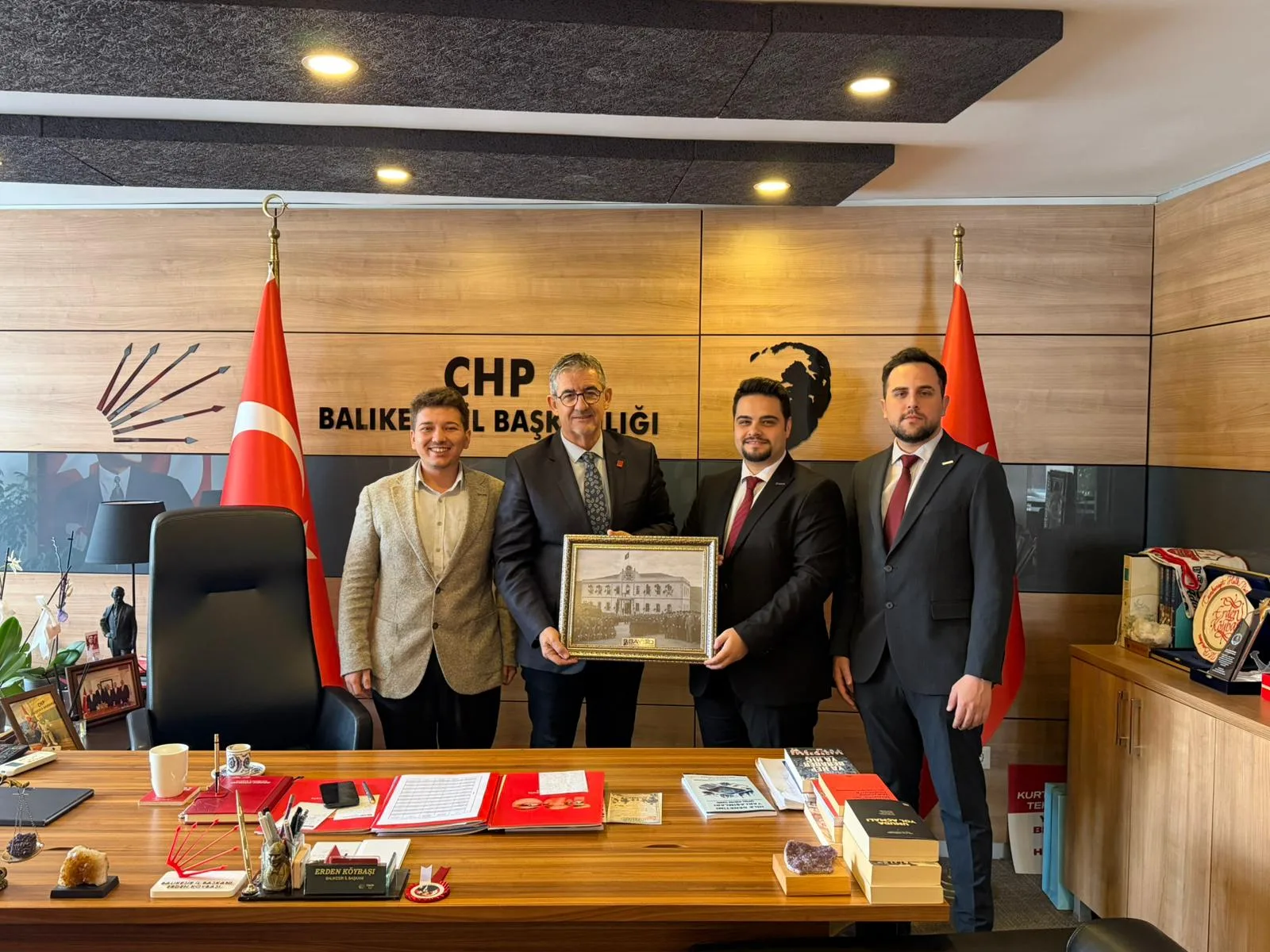 BALIKESİR CHP İL BAŞKANLIĞI ZİYARETİ